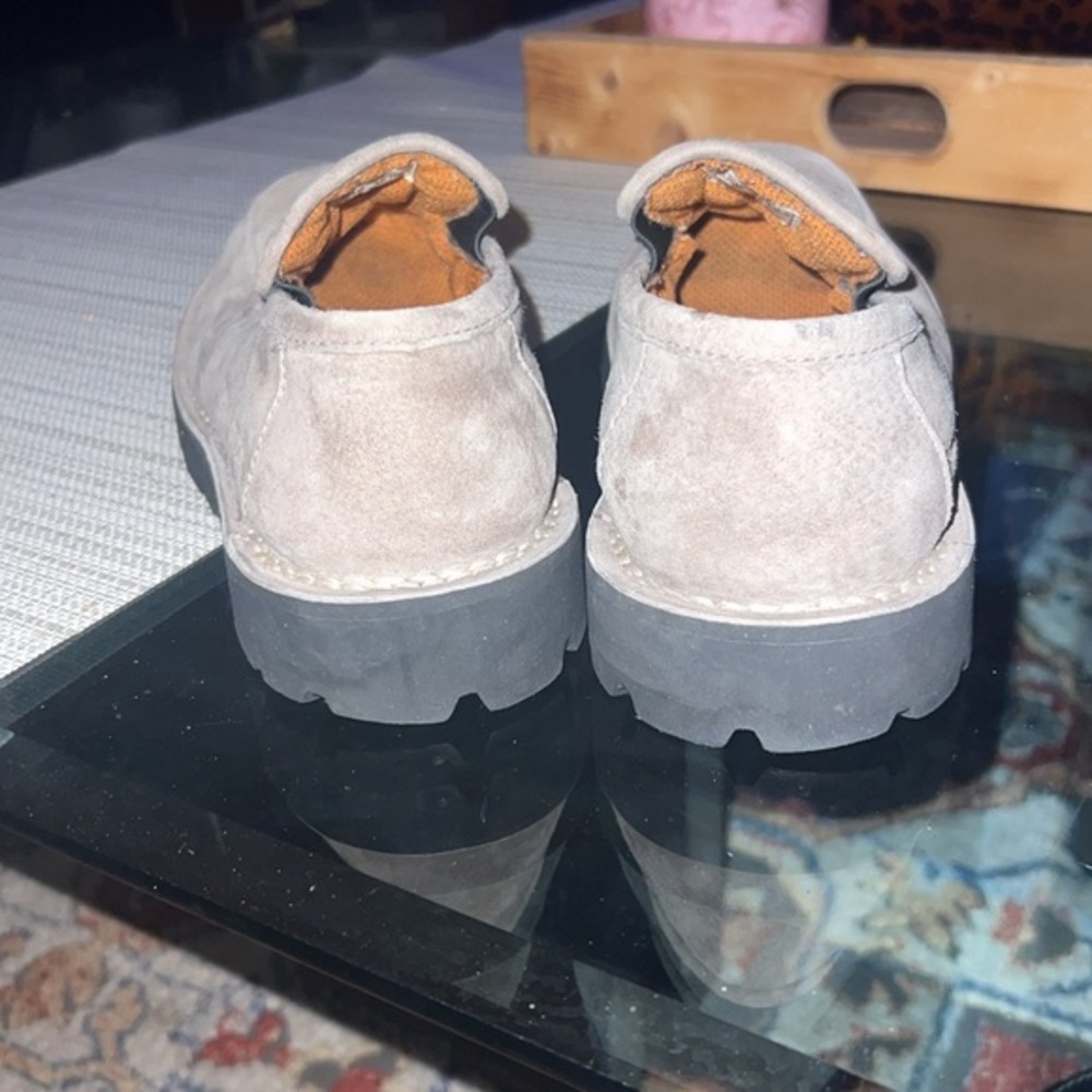 Hush Puppies Taupe Loafers - Picture 12 of 14